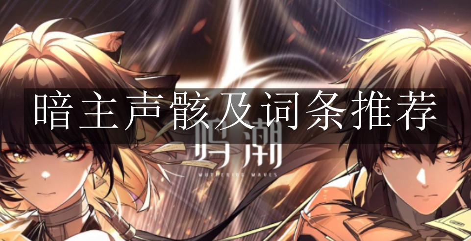 《鸣潮》暗主声骸及词条推荐