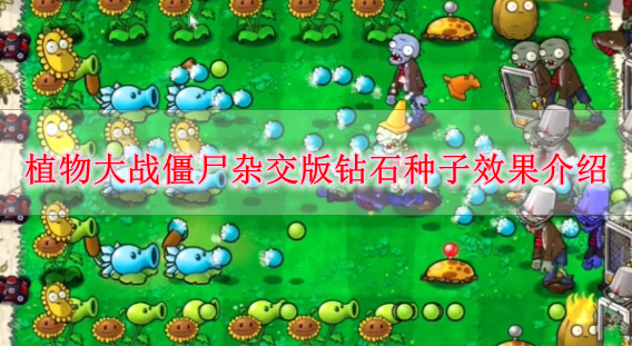 《植物大战僵尸杂交版》钻石种子效果介绍