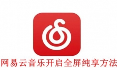 《网易云音乐》开启全屏纯享方法介绍