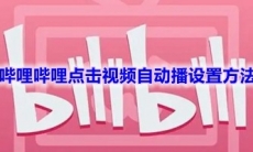 《哔哩哔哩》点击视频自动播设置方法