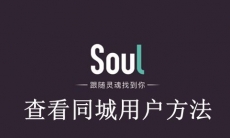 《Soul》查看同城用户