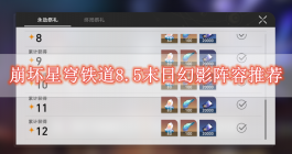 《崩坏星穹铁道》8.5末日幻影阵容推荐