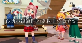 《心动小镇》海鸥的资料卡位置介绍