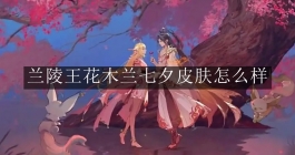 《王者荣耀》兰陵王花木兰七夕皮肤怎么样