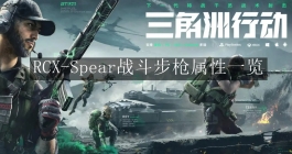 《三角洲行动》RCX-Spear战斗步枪属性一览