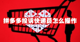 《拼多多》投诉快递员怎么操作