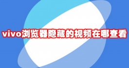 《vivo浏览器》隐藏的视频在哪查看