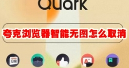 《夸克浏览器》智能无图怎么取消