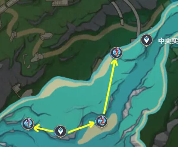 《原神》中央实验室遗址水神瞳收集路线攻略