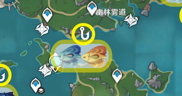 《原神》4.2版本波波心羽鲈钓鱼点分布一览