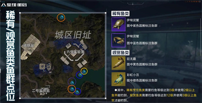 《星球重启》钓稀有鱼位置汇总