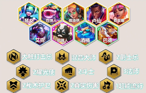 《云顶之弈》S10爵士95阵容玩法攻略