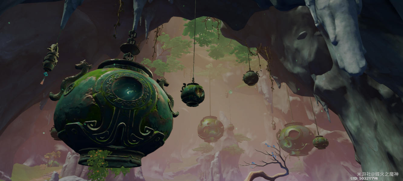 《原神》4.4灵枢庭五只蝴蝶位置分享