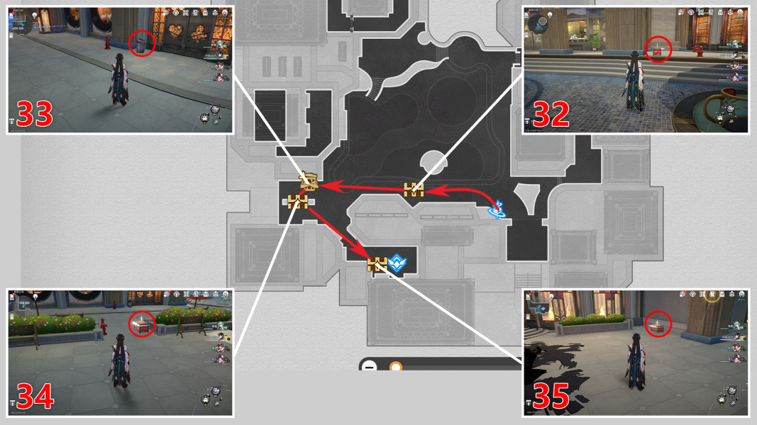 《崩坏星穹铁道》朝露公馆宝箱收集路线