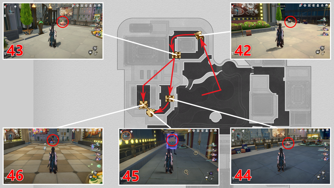 《崩坏星穹铁道》朝露公馆宝箱收集路线